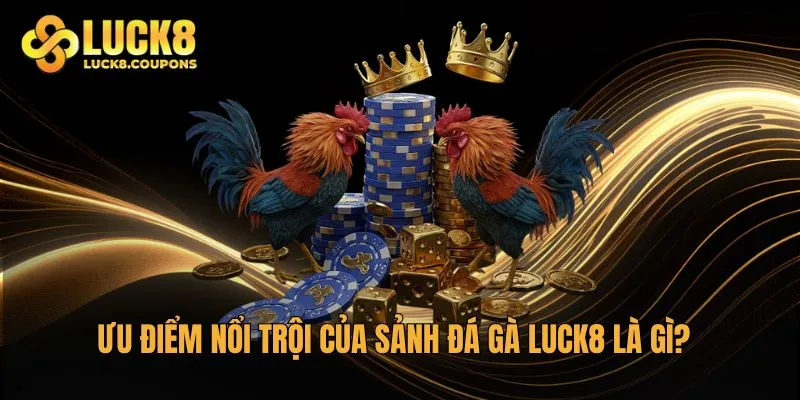Ưu điểm nổi trội của sảnh Đá Gà Luck8 là gì?