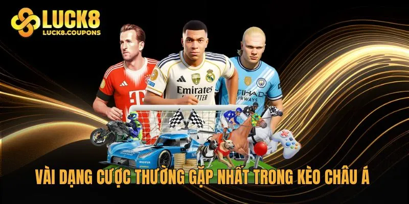 Vài dạng cược thường gặp nhất trong kèo châu Á